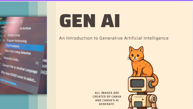 Gen AI cat
