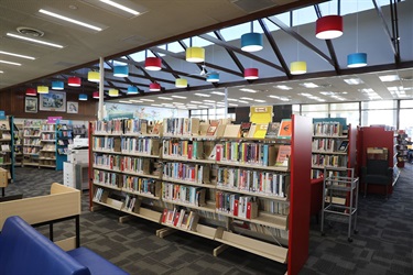 Inside of the library