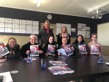 Long Term Plan consultation session at East Otago High School