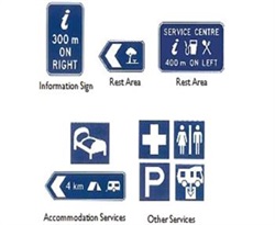 Service signs examples