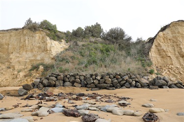 The southern Beach Road site