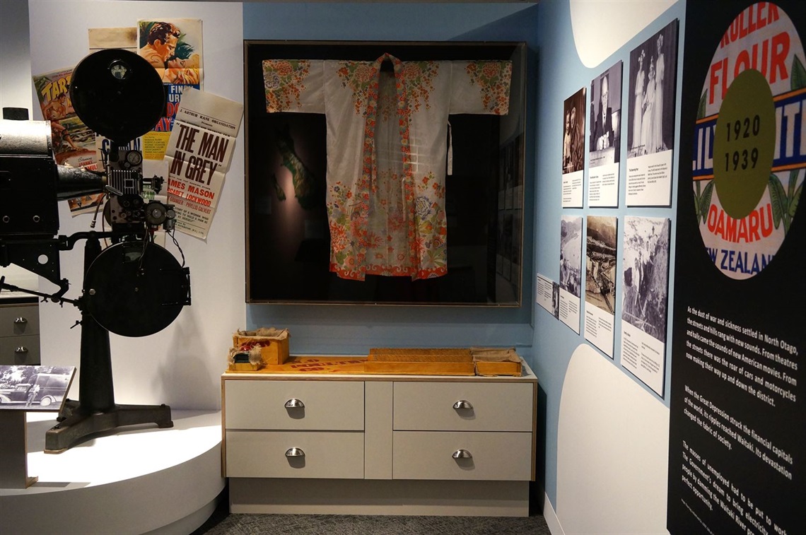 Image: Ballad of the Waitaki exhibition, Waitaki Museum, 2023