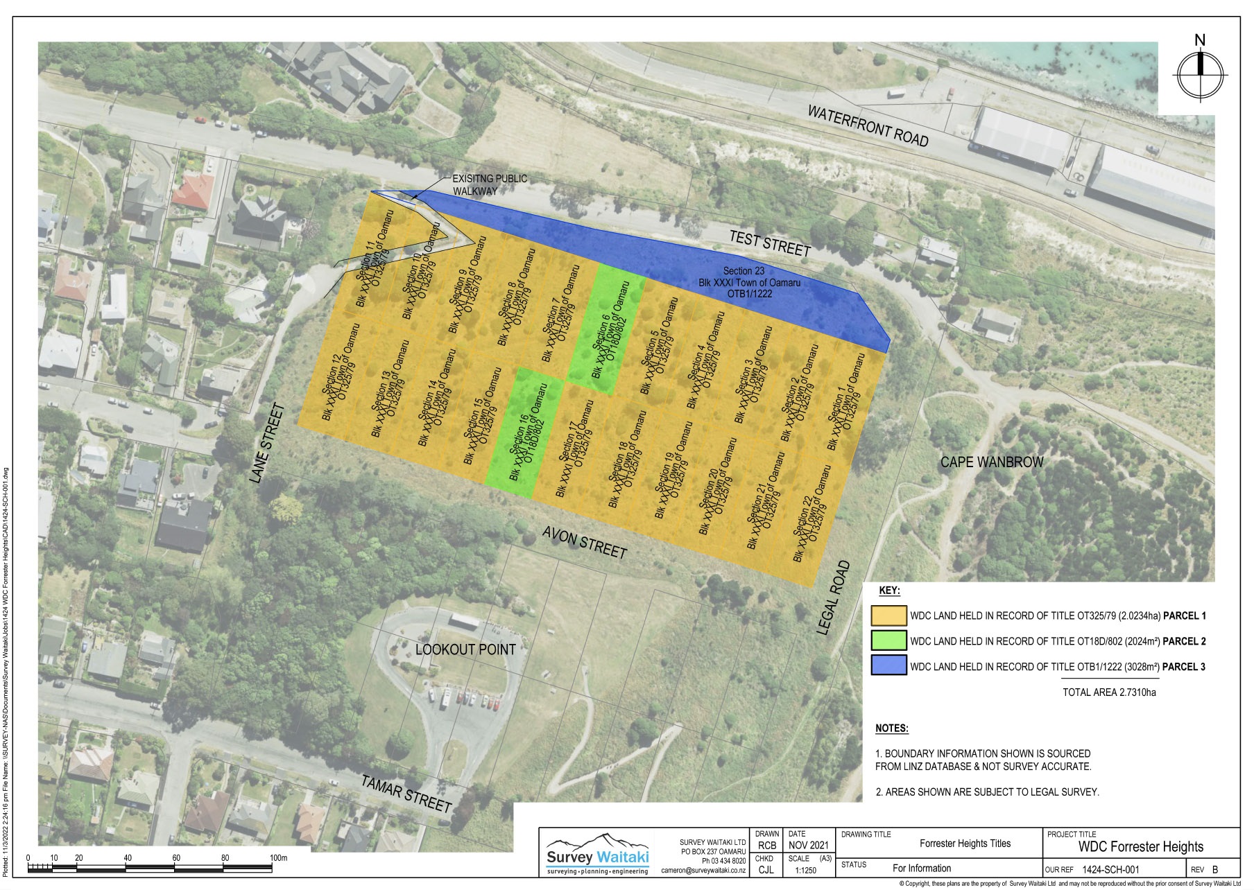 Forrester Heights land parcels
