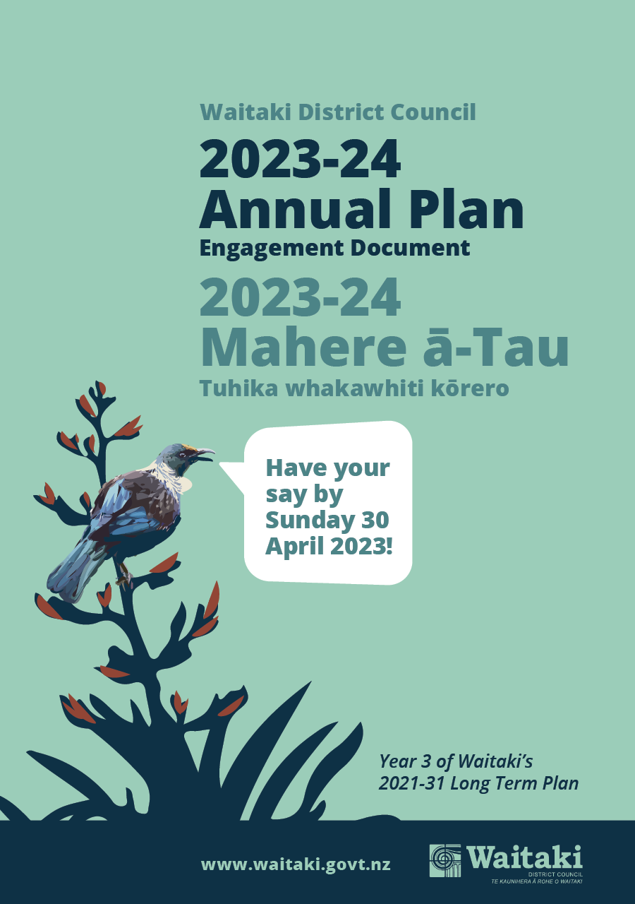 Annual Plan engagement document cover