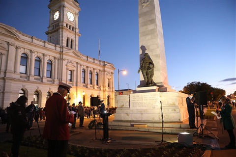 ANZAC service 2022