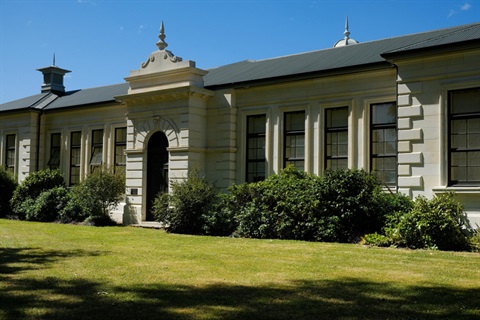 Oamaru Hospital limestone building.jpg