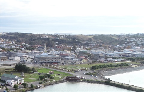 Oamaru Harbour view