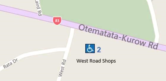 Otematata mobility parking